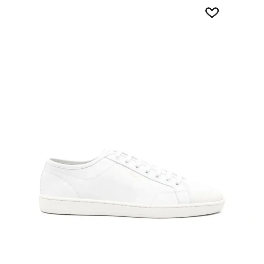 Saint Laurent Andy Lace-Up Sneakers EU 44.5 / White - Picture 2 of 9